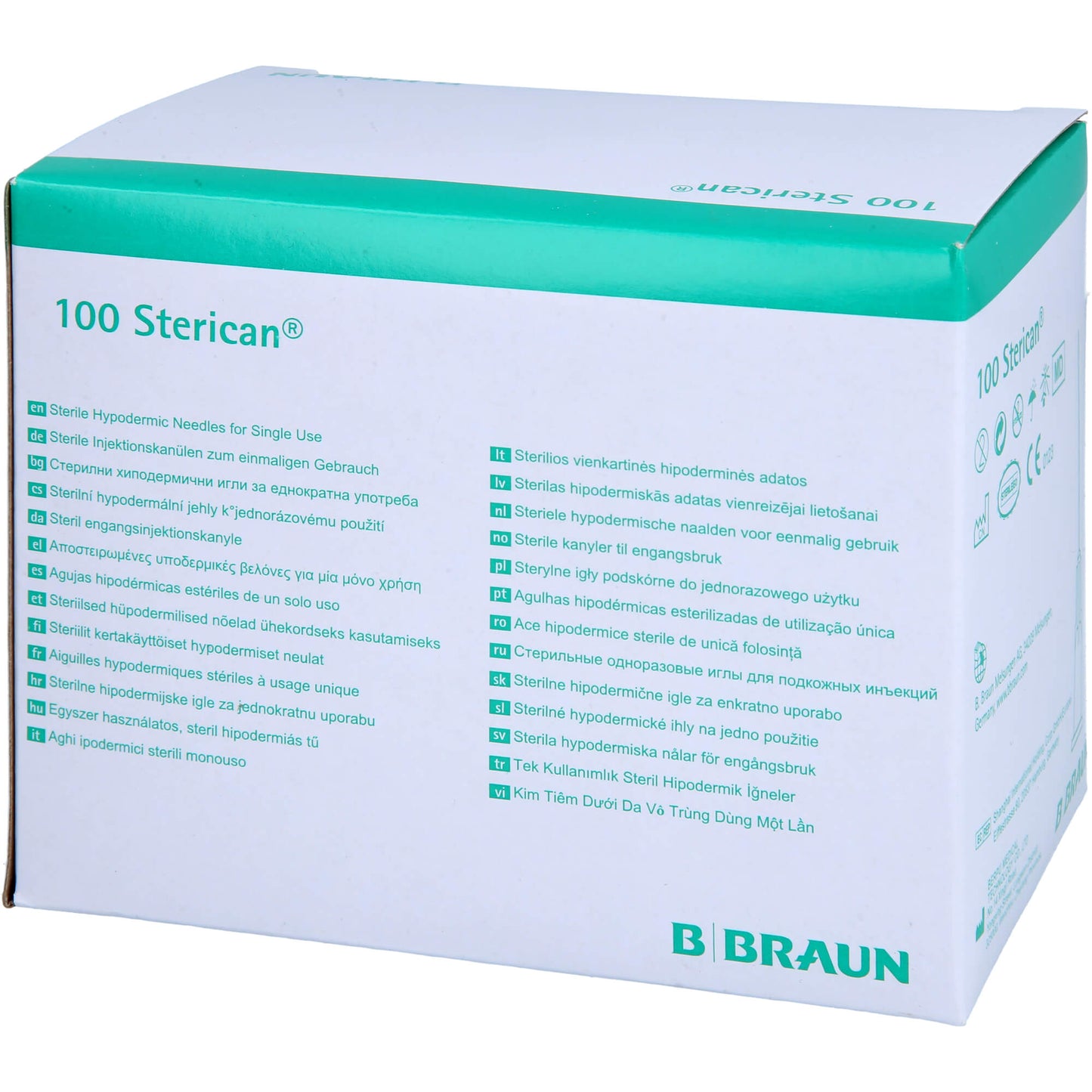 STERICAN Einmalkanüle 27 G 20 mm 100 St