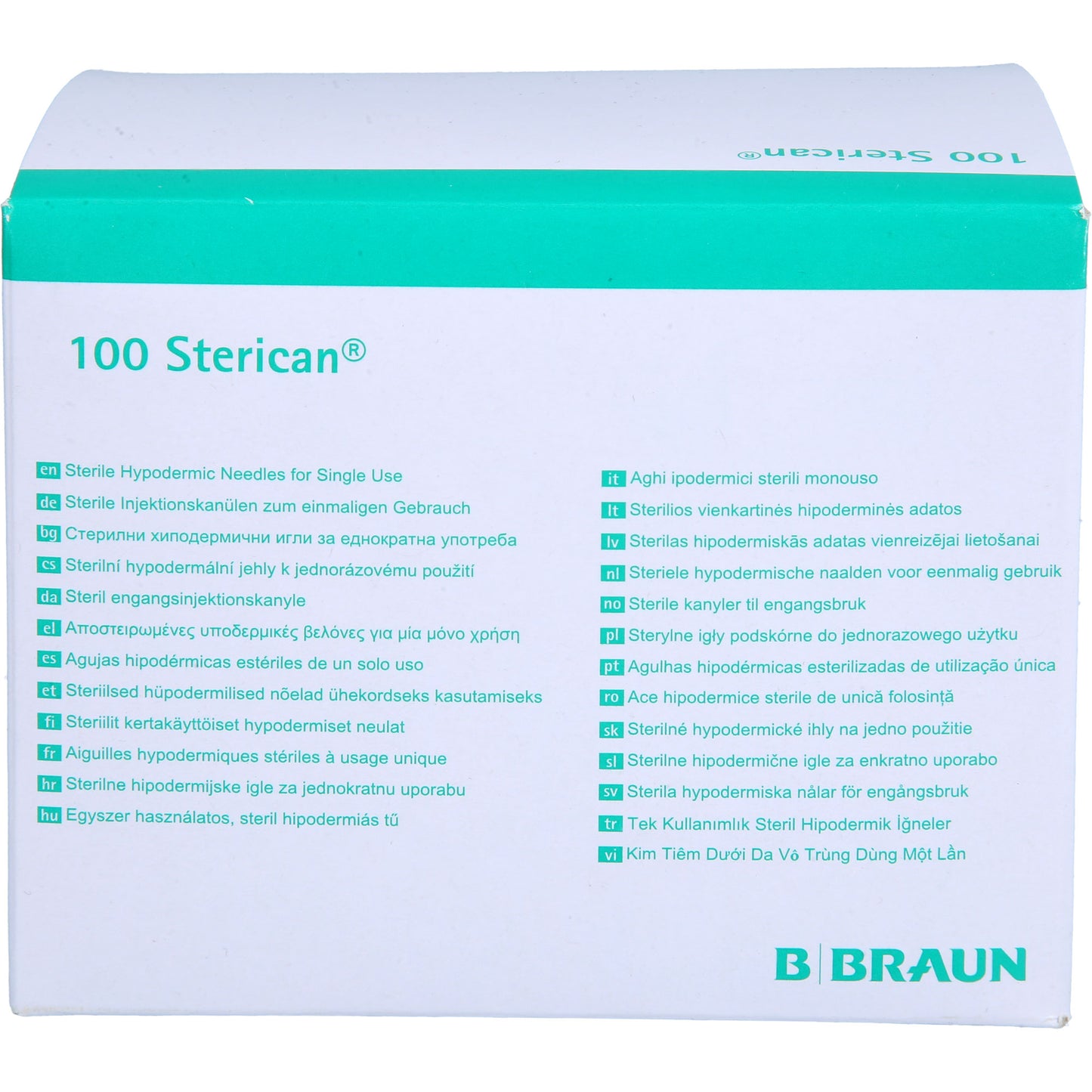 STERICAN Einmalkanüle 27 G 40 mm 100 St