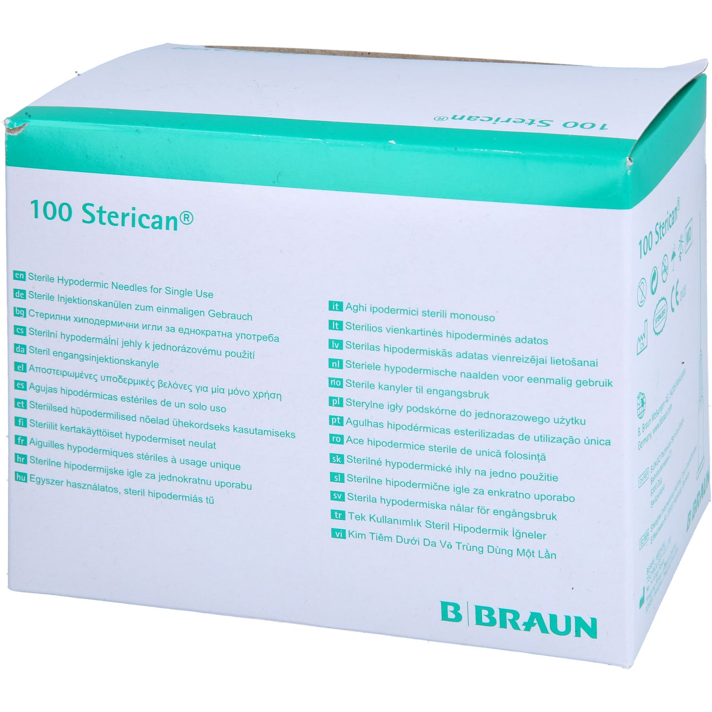 STERICAN Einmalkanüle 26 G 12 mm 100 St
