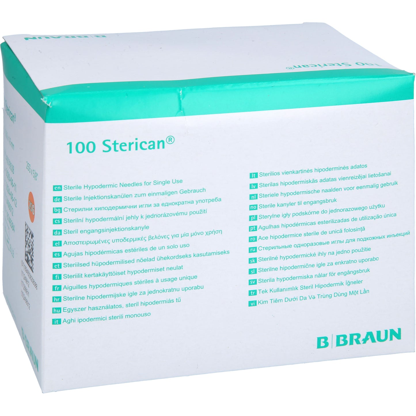 STERICAN Einmalkanüle 25 G 16 mm 100 St