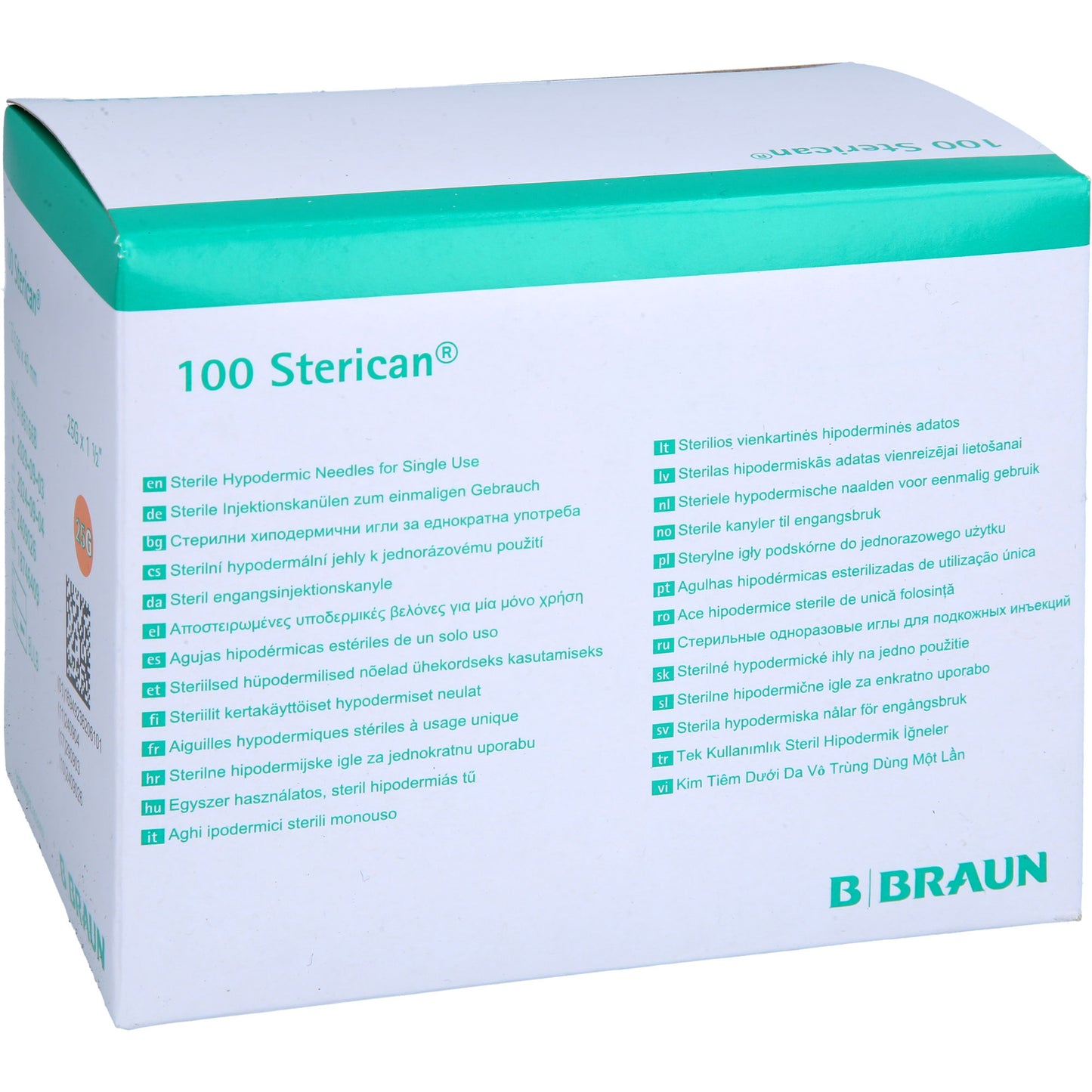 STERICAN Einmalkanüle 25 G 40 mm 100 St