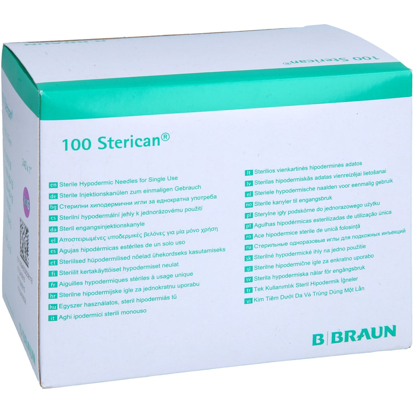 STERICAN Einmalkanüle 24 G 25 mm 100 St