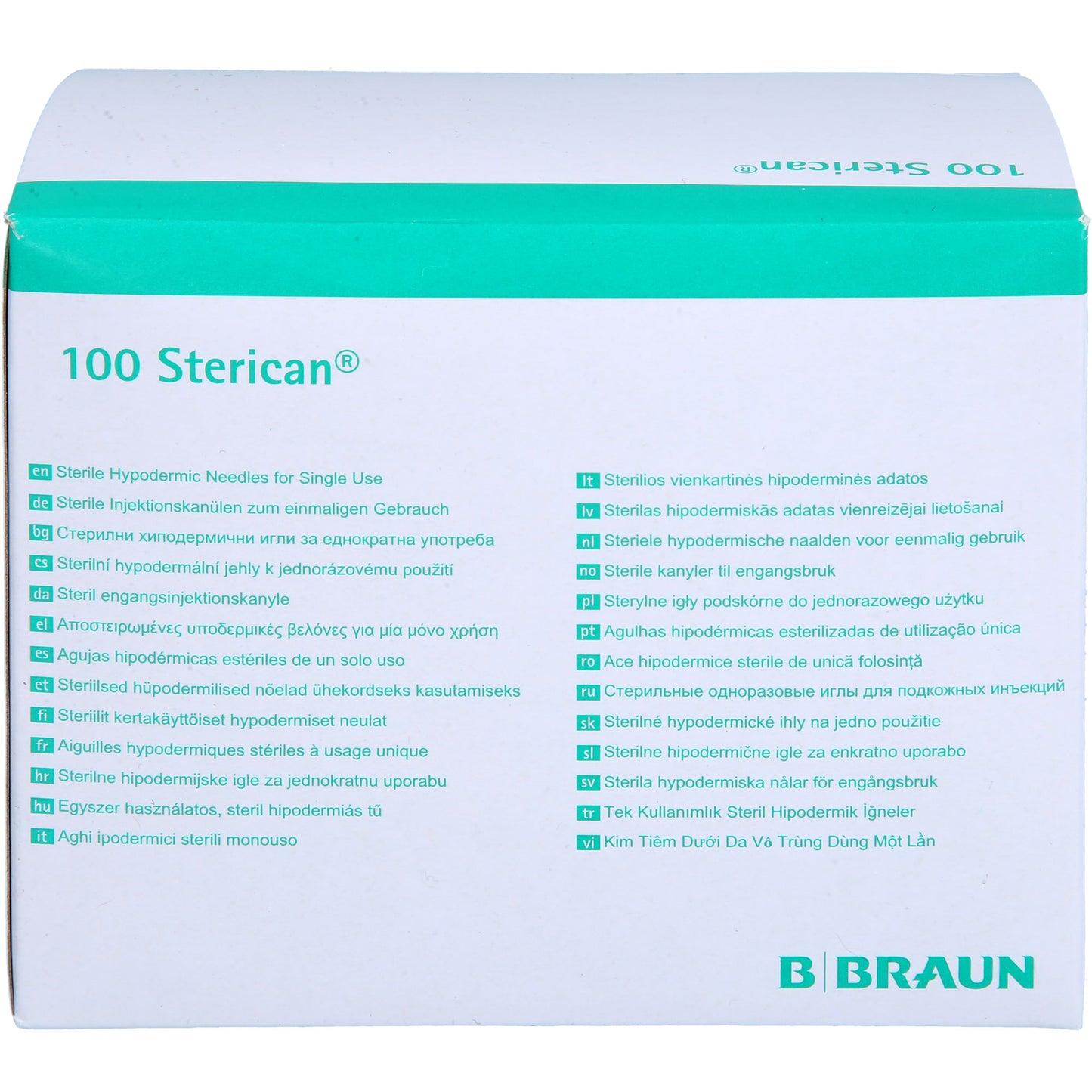 STERICAN Einmalkanüle 23 G 25 mm 100 St