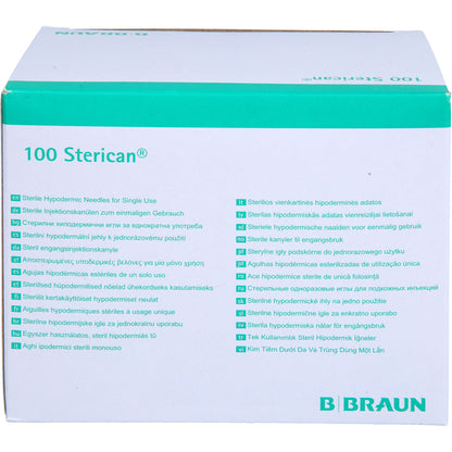STERICAN Einmalkanüle 23 G 30 mm 100 St