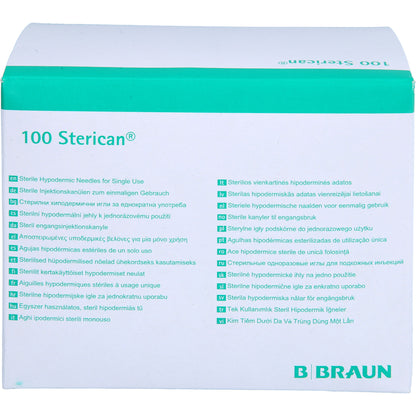 STERICAN Einmalkanüle 22 G 30 mm 100 St
