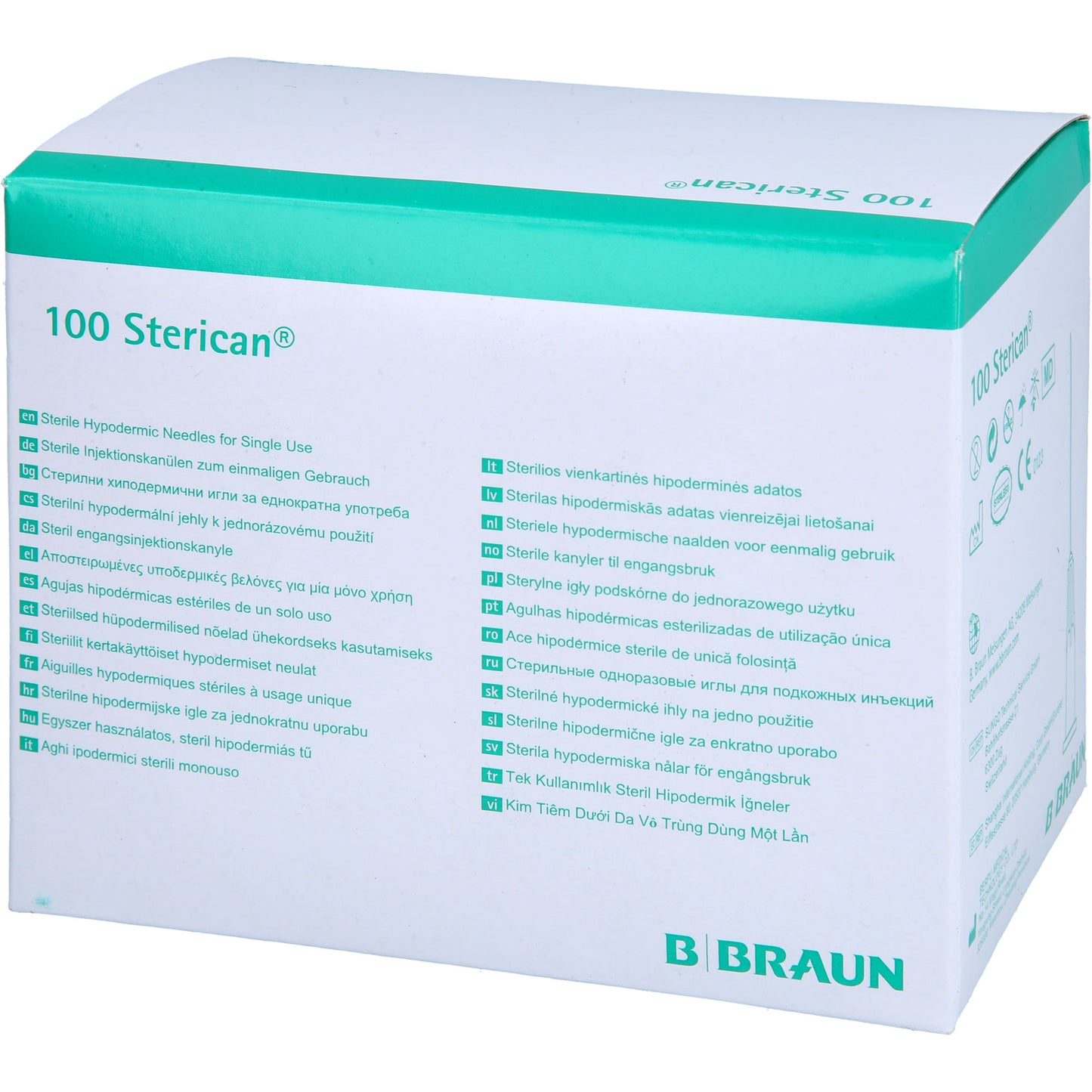 STERICAN Einmalkanüle 22 G 30 mm 100 St