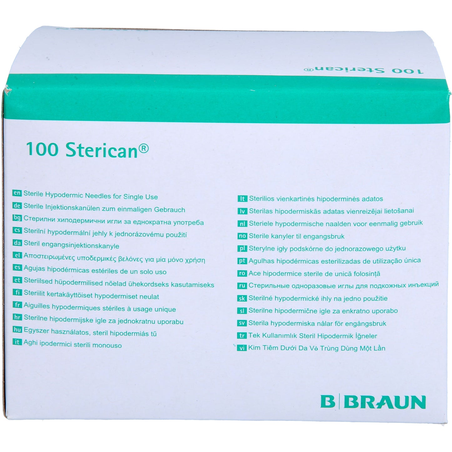 STERICAN Einmalkanüle 22 G 40 mm 100 St