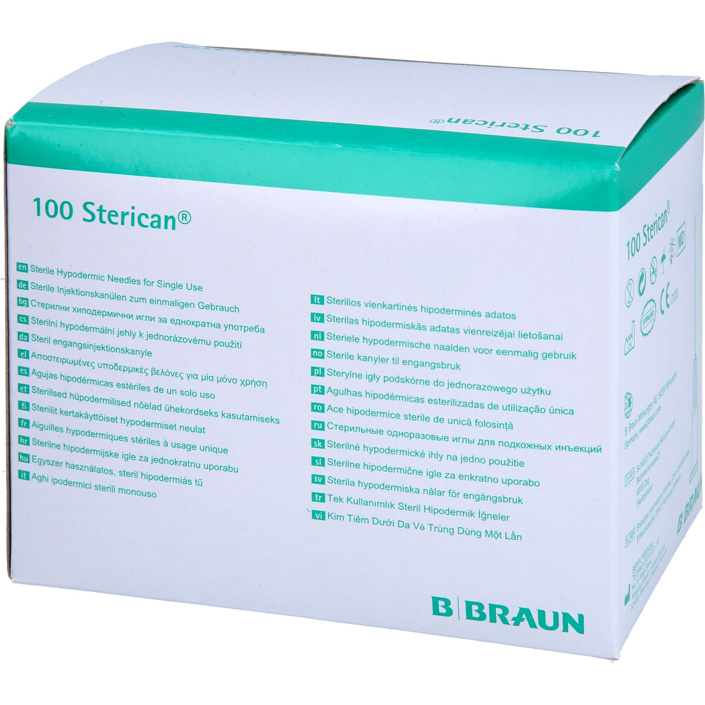 STERICAN Einmalkanüle 22 G 40 mm 100 St