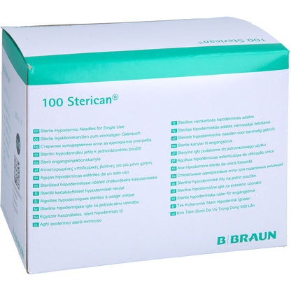 STERICAN Einmalkanüle 22 G 40 mm 100 St