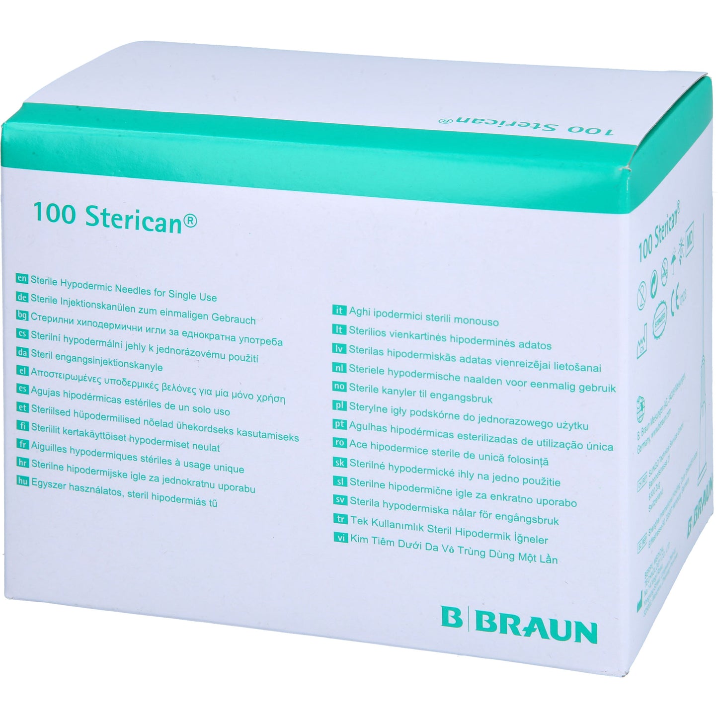 STERICAN Einmalkanüle 21 G 25 mm 100 St