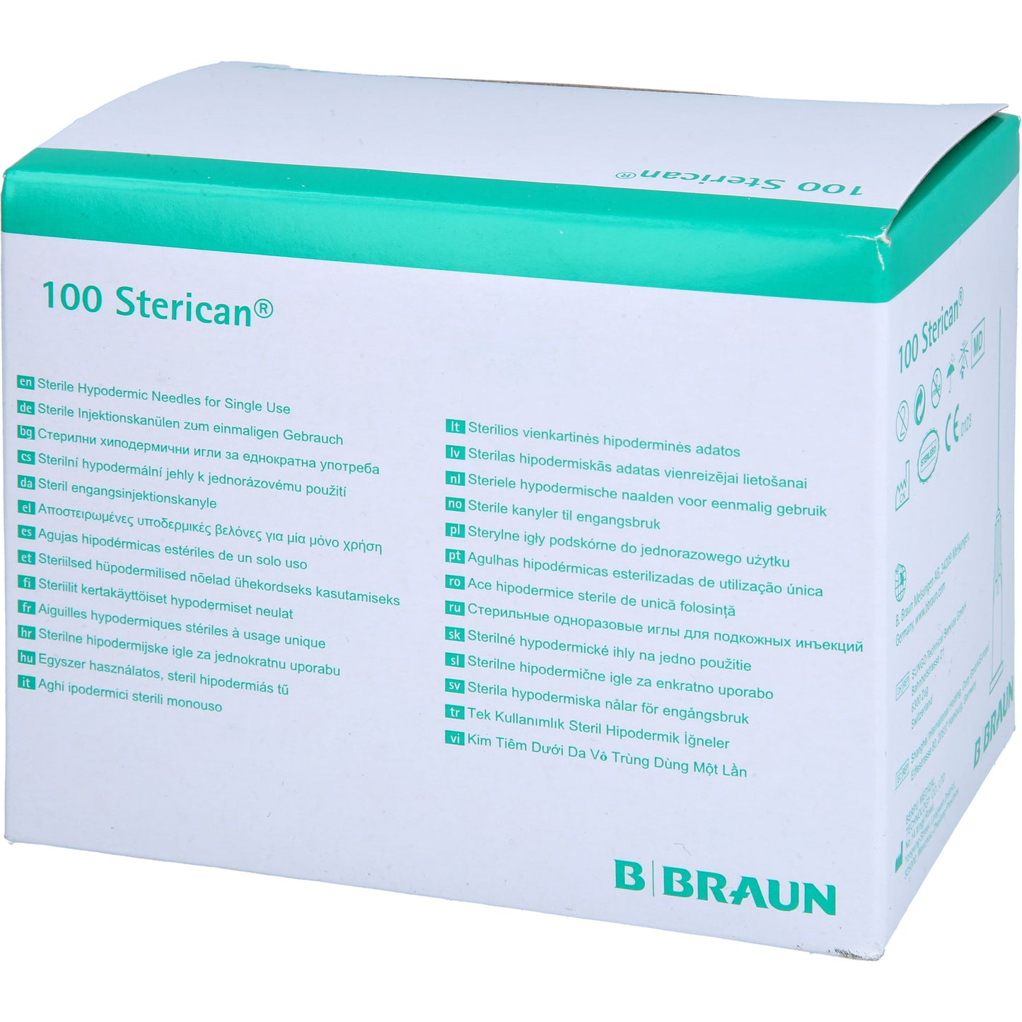 STERICAN Einmalkanüle 21 G 40 mm 100 St