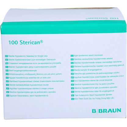 STERICAN Einmalkanüle 20 G 40 mm 100 St