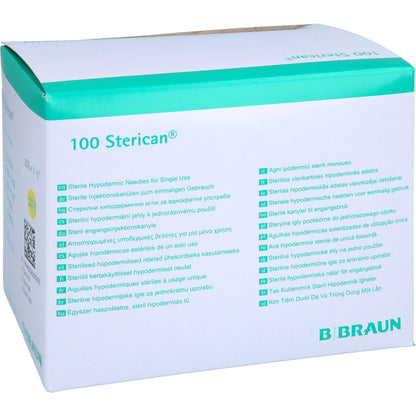 STERICAN Einmalkanüle 20 G 40 mm 100 St