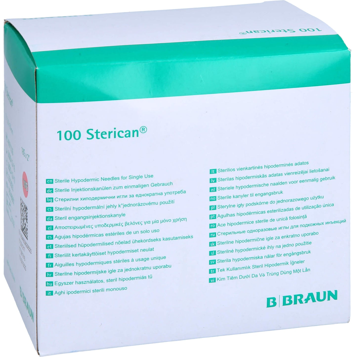 STERICAN Einmalkanüle 18 G 50 mm 100 St