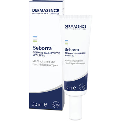 DERMASENCE Seborra Getönte Tagespflege mit LSF 50 30 ml