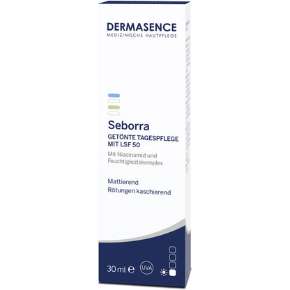 DERMASENCE Seborra Getönte Tagespflege mit LSF 50 30 ml
