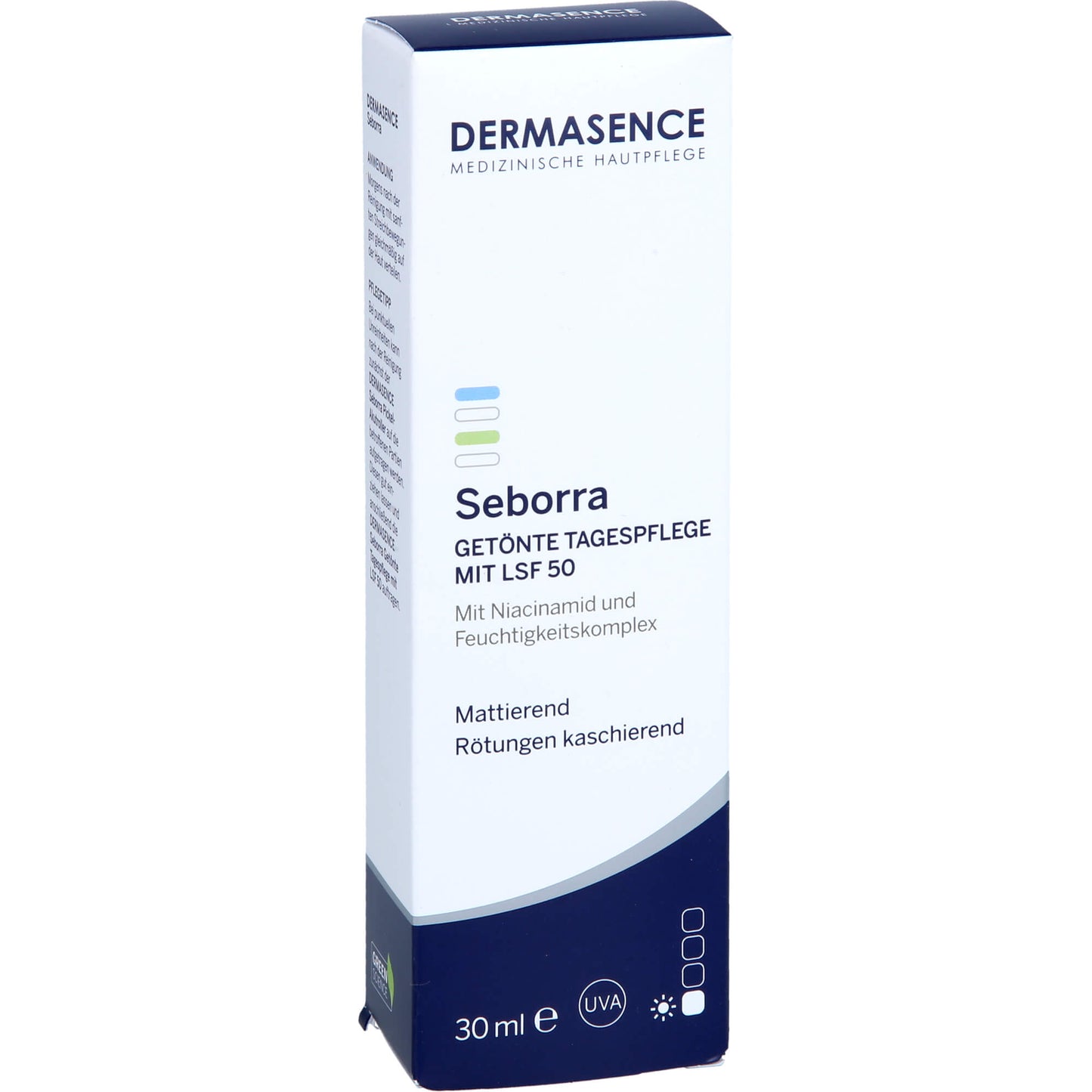 DERMASENCE Seborra Getönte Tagespflege mit LSF 50 30 ml