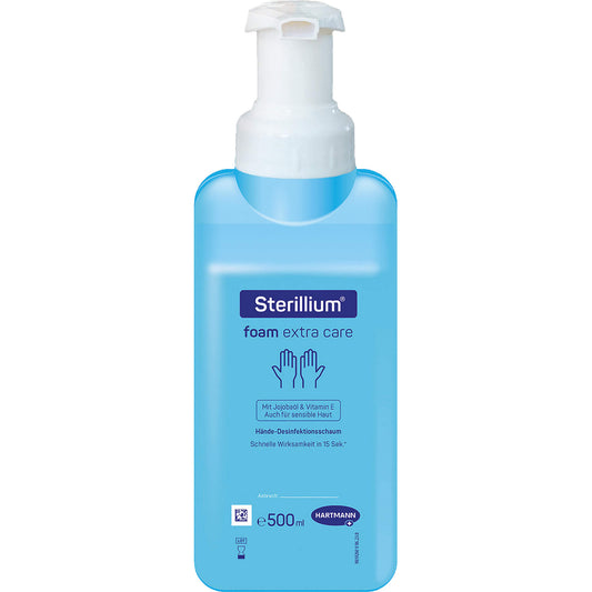 STERILLIUM foam extra care Händedesinfektion 500 ml