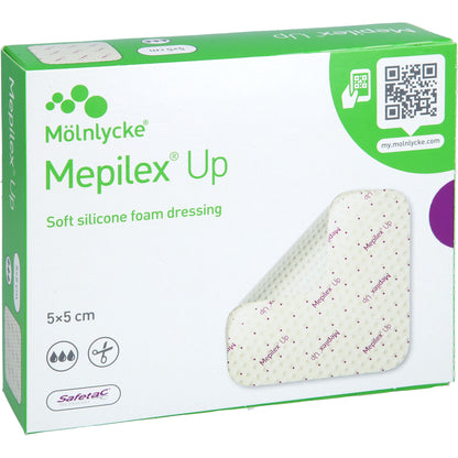 MEPILEX Up 5x5 cm Schaumverband 5 St