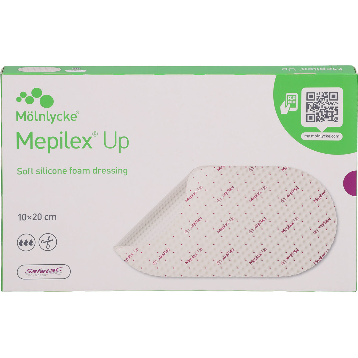 MEPILEX Up 10x20 cm Schaumverband 5 St