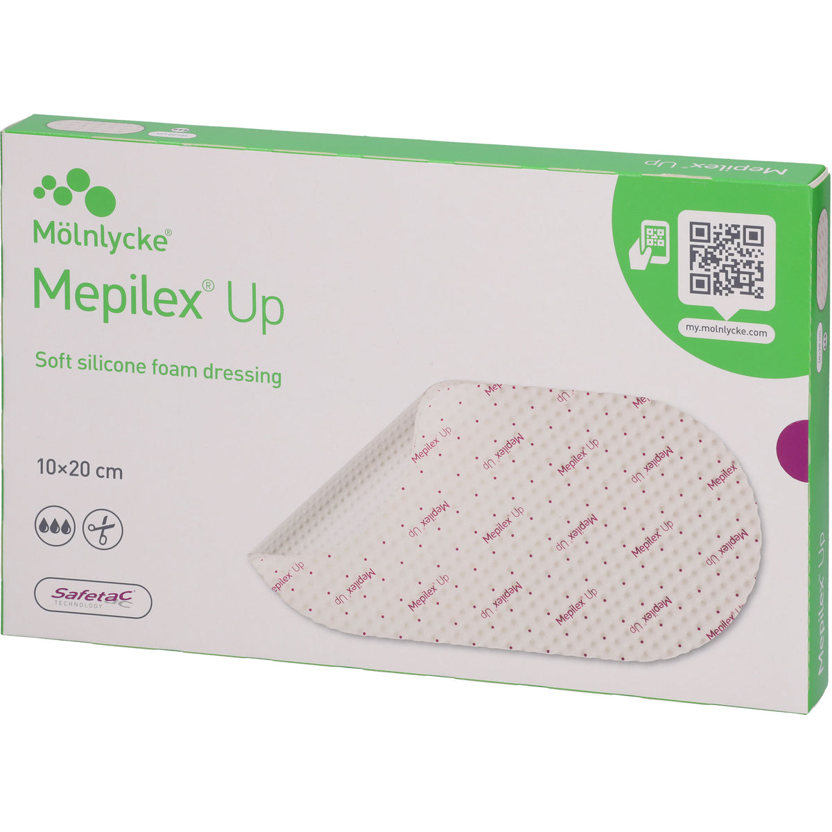 MEPILEX Up 10x20 cm Schaumverband 5 St