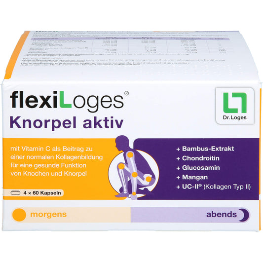 FLEXILOGES Knorpel aktiv Kapseln 240 St