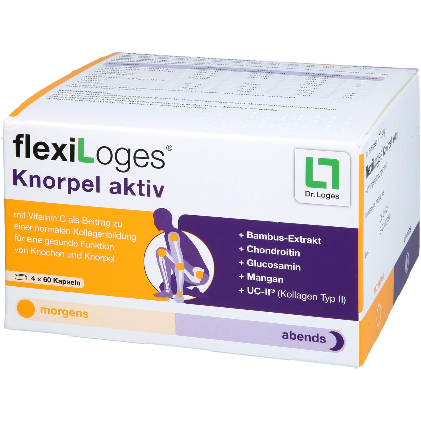 FLEXILOGES Knorpel aktiv Kapseln 240 St