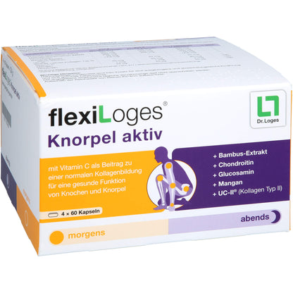 FLEXILOGES Knorpel aktiv Kapseln 240 St