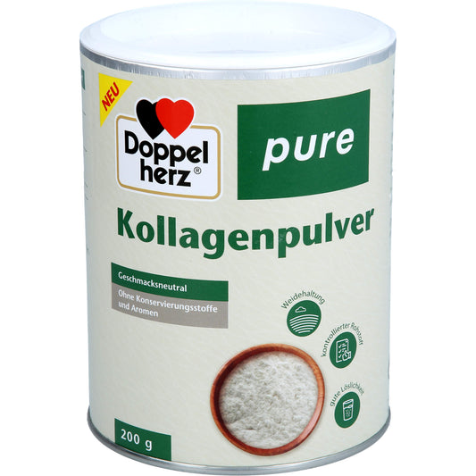 DOPPELHERZ Kollagenpulver pure 200 g