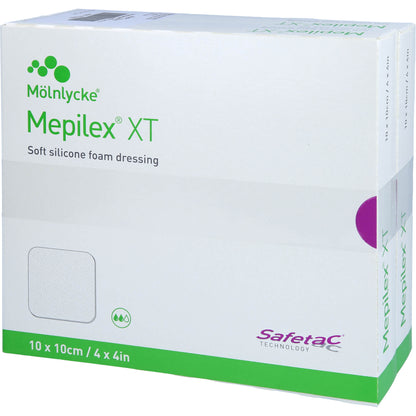 MEPILEX XT 10x10 cm Schaumverband 10 St