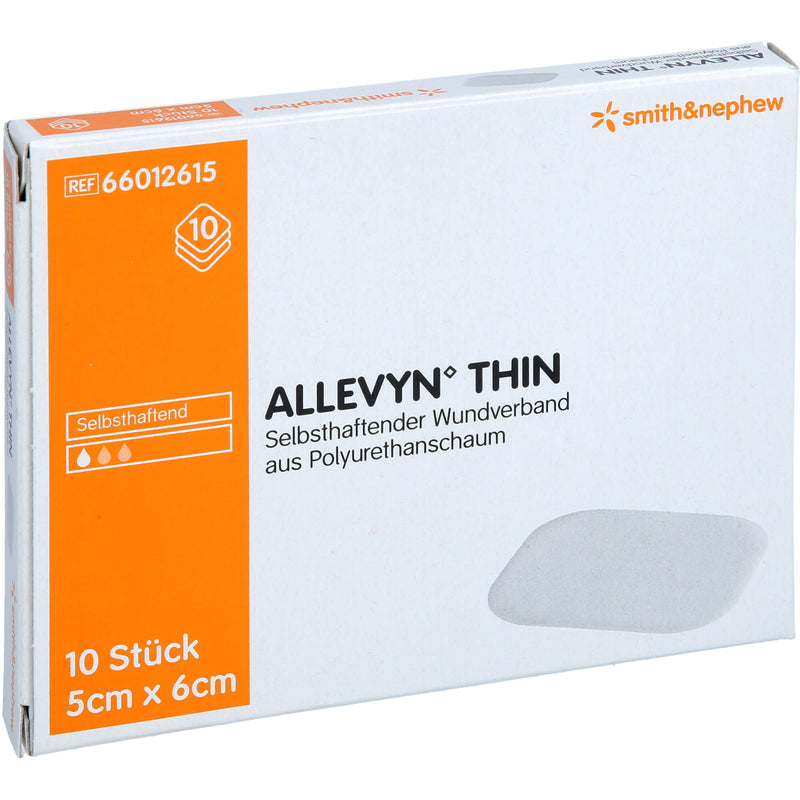 ALLEVYN THIN 5X6CM D WUND 10 St