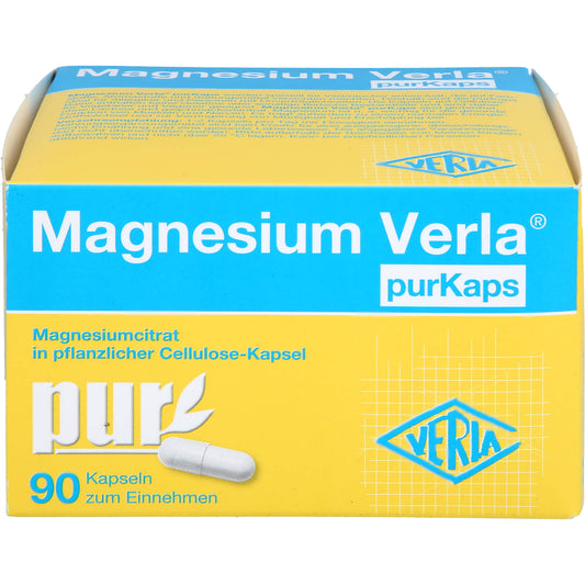 MAGNESIUM VERLA purKaps 90 St