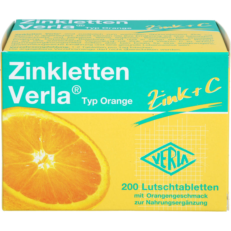 ZINKLETTEN VERLA ORANGE 200 St