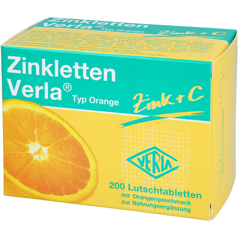 ZINKLETTEN VERLA ORANGE 200 St