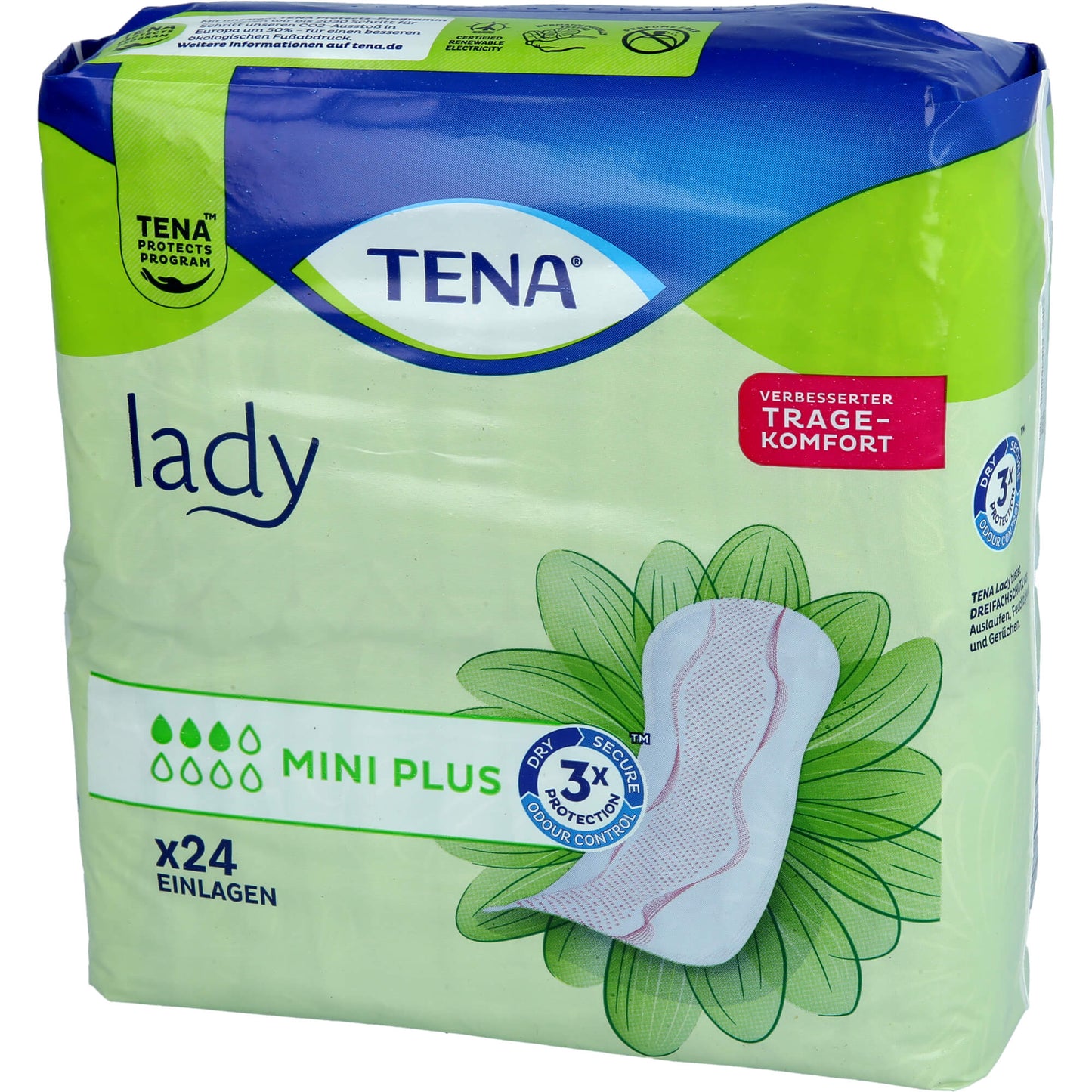 TENA LADY mini plus Inkontinenz Einlagen 24 St