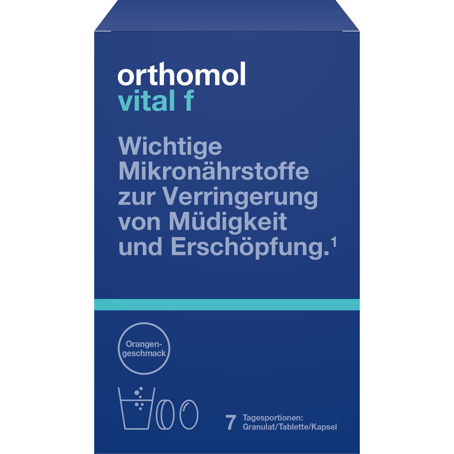 ORTHOMOL Vital F Granulat/Kap./Tabl.Kombip.7 Tage 1 P