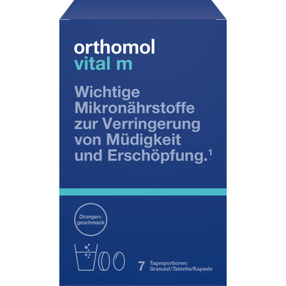 ORTHOMOL Vital M Granulat/Kap./Tabl.Kombip.7 Tage 1 P