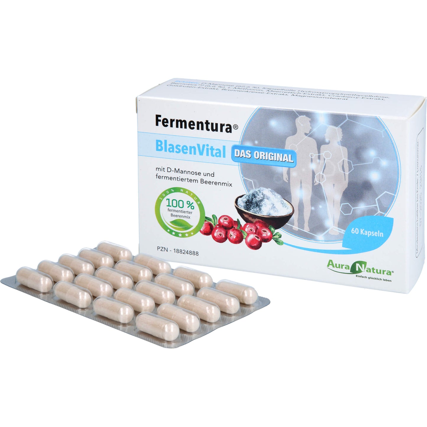 AURANATURA Fermentura BlasenVital Kapseln 60 St