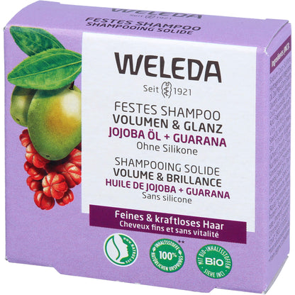 WELEDA festes Shampoo Volumen & Glanz 50 g