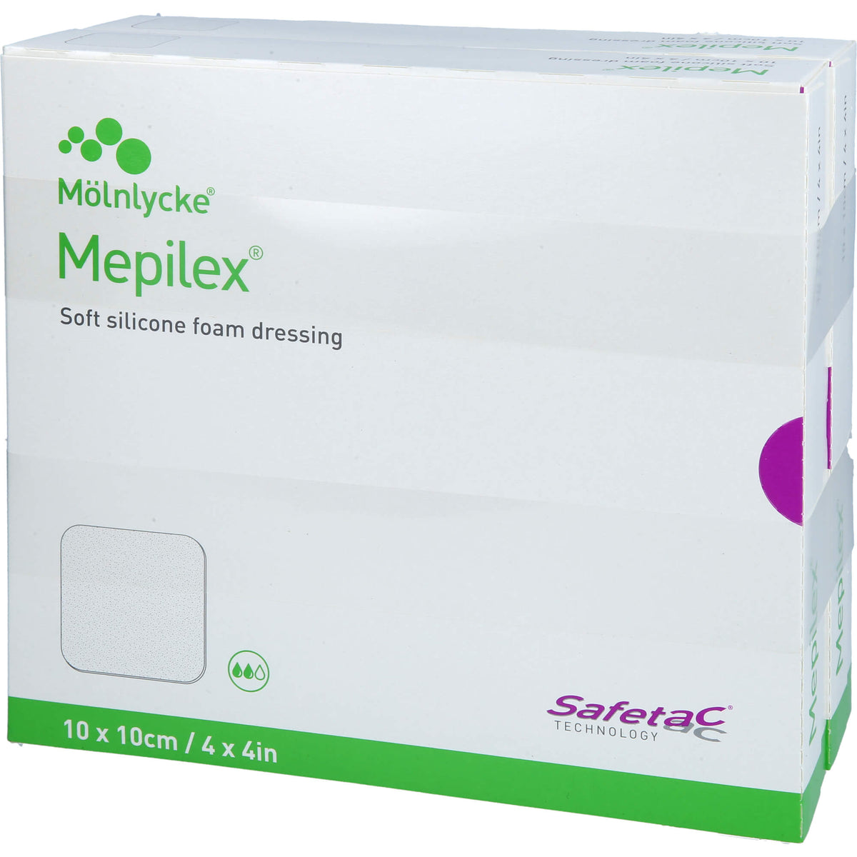 MEPILEX 10x10 cm Schaumverband 10 St