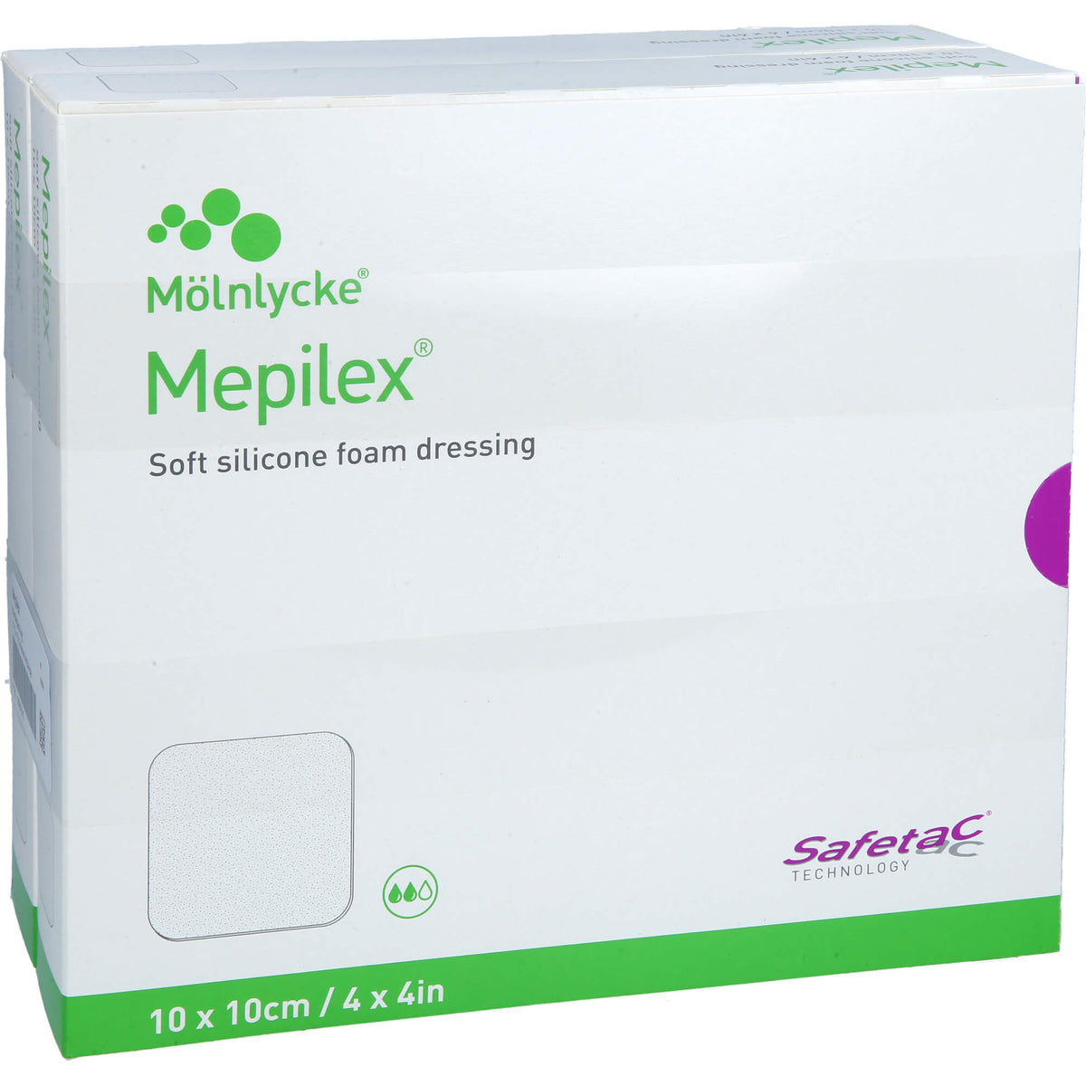 MEPILEX 10x10 cm Schaumverband 10 St