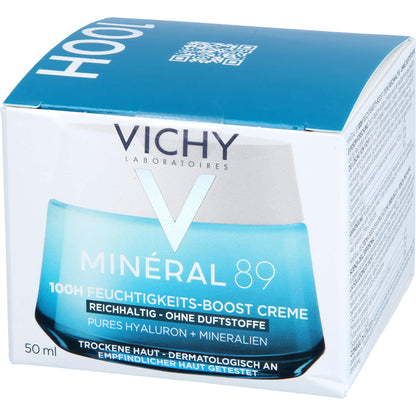 VICHY MINERAL 89 Creme reichhaltig ohne Duft 50 ml