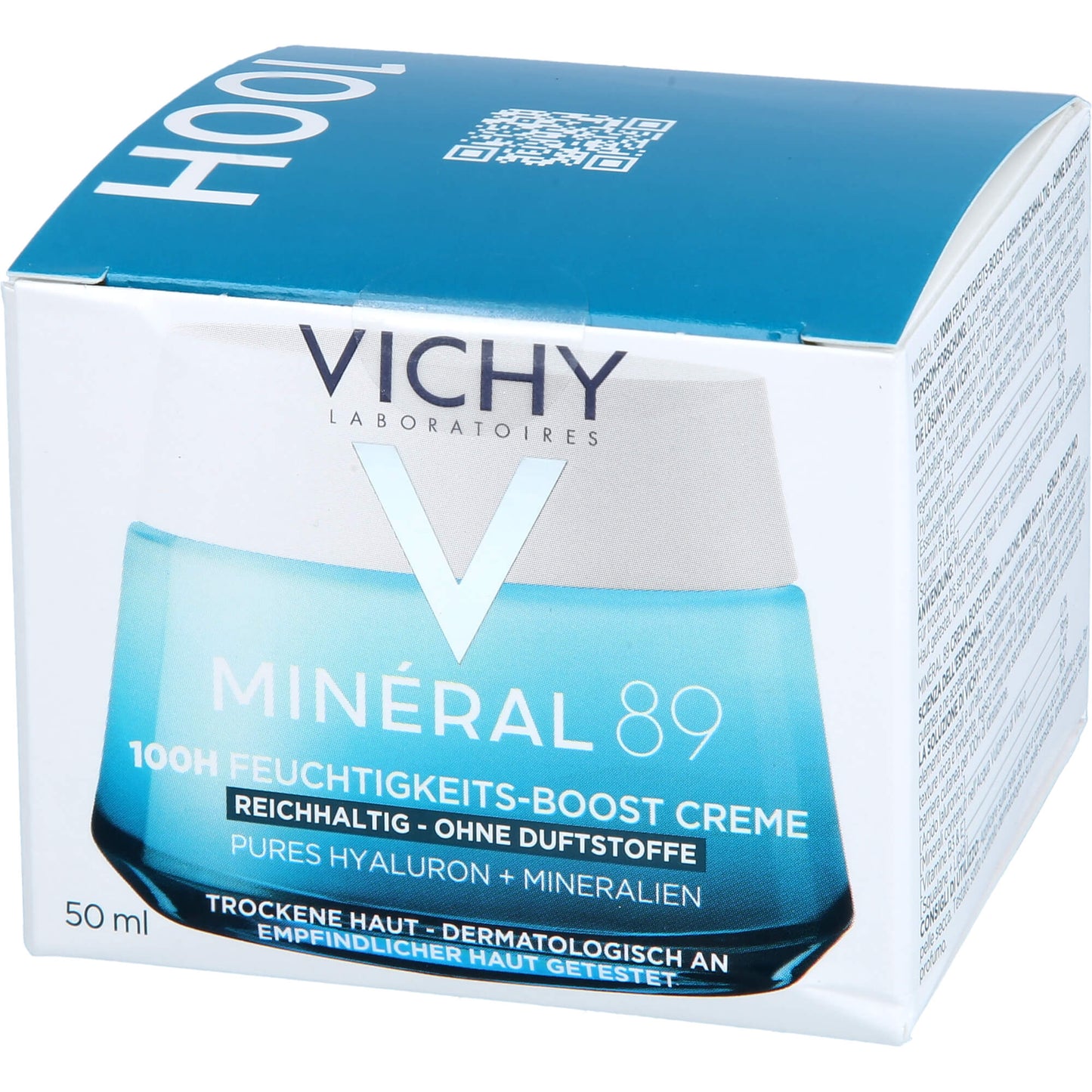 VICHY MINERAL 89 Creme reichhaltig ohne Duft 50 ml