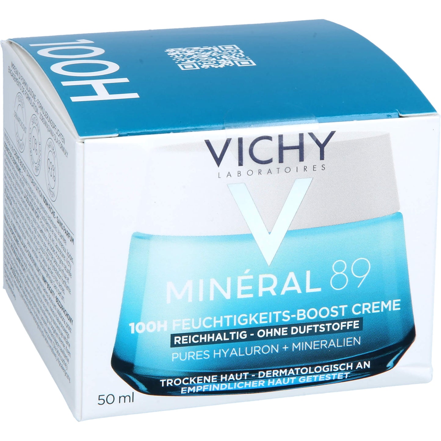 VICHY MINERAL 89 Creme reichhaltig ohne Duft 50 ml