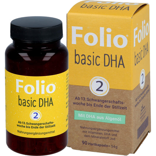 FOLIO 2 basic DHA Hartkapseln 90 St