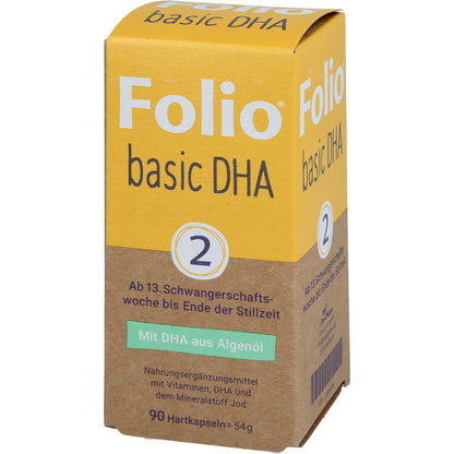 FOLIO 2 basic DHA Hartkapseln 90 St