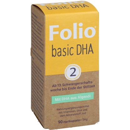 FOLIO 2 basic DHA Hartkapseln 90 St