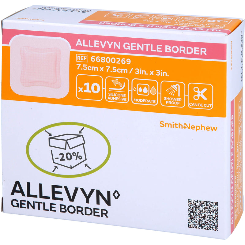 ALLEVYN 7.5X7.5 GENTLE B 10 St