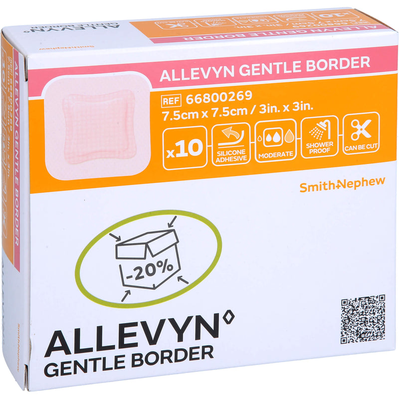 ALLEVYN 7.5X7.5 GENTLE B 10 St