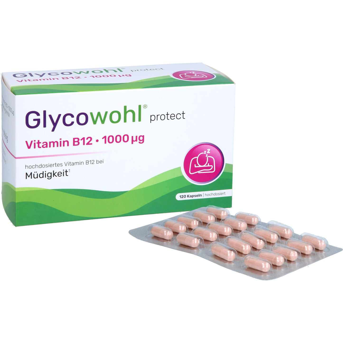 GLYCOWOHL Vitamin B12 1000 µg hochdos.vegan Kaps. 120 St